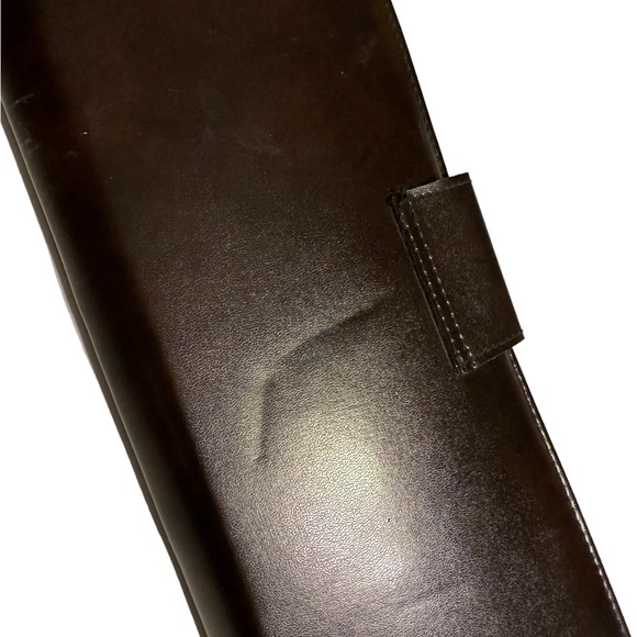 Nice Vintage Black Men’s Neck Tie Travel Case - Picture 5 of 9